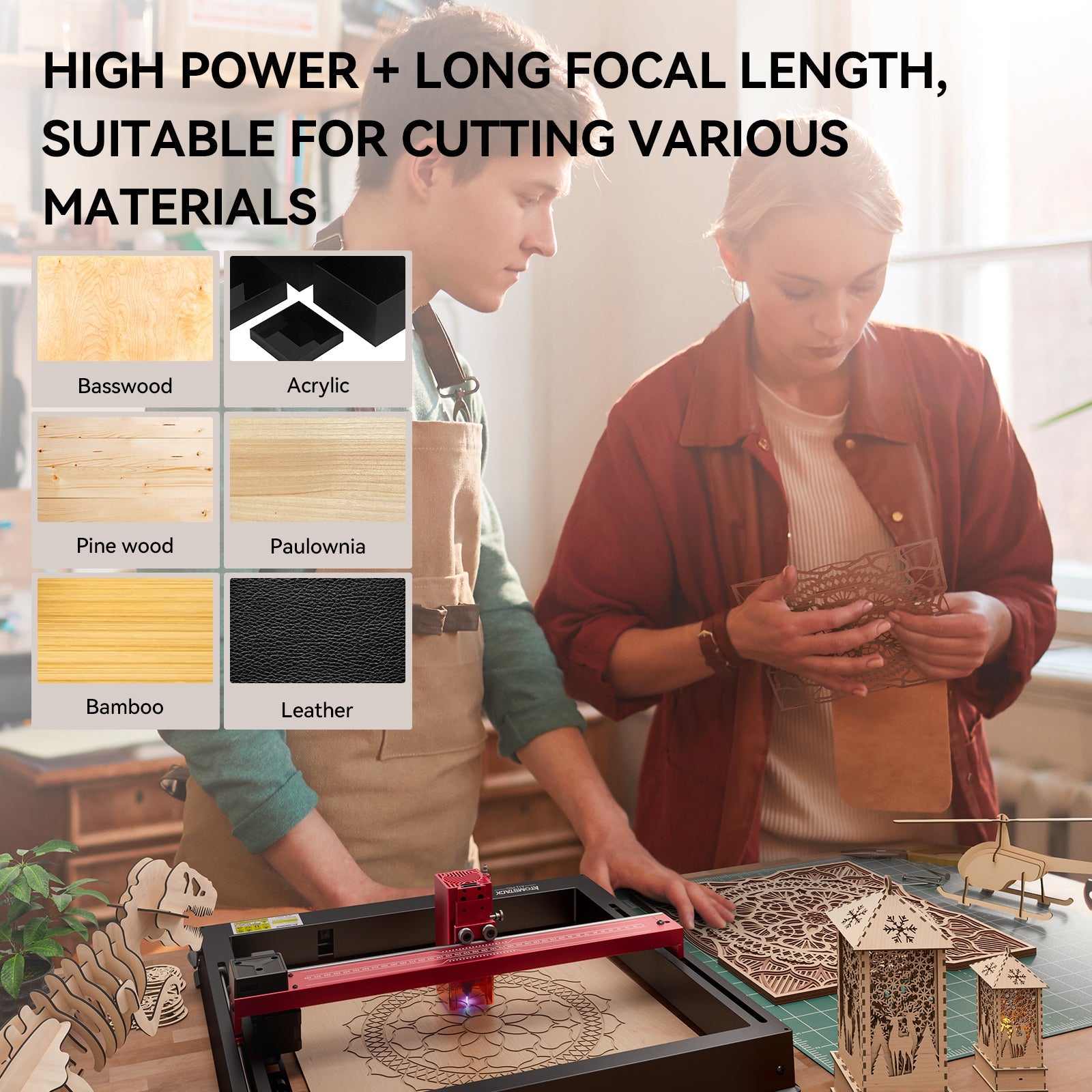 Gravador a laser ATOMSTACK A12 Pro