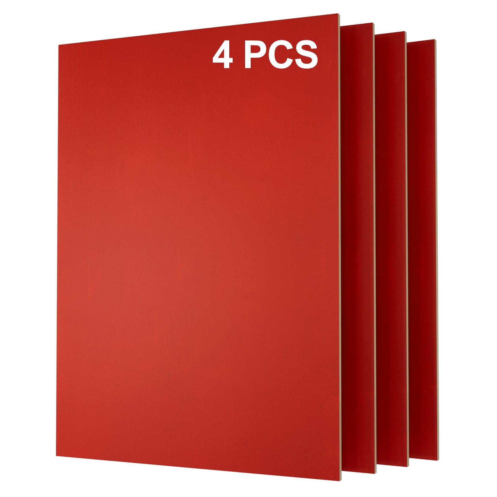 New Product Trial Size - Creatorally Multi-Color Plywood Sheets – 4pcs A4 11.7"x8.27" 3mm, FSC Certified & DIY
