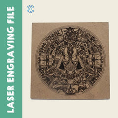 Star War laser engraving file