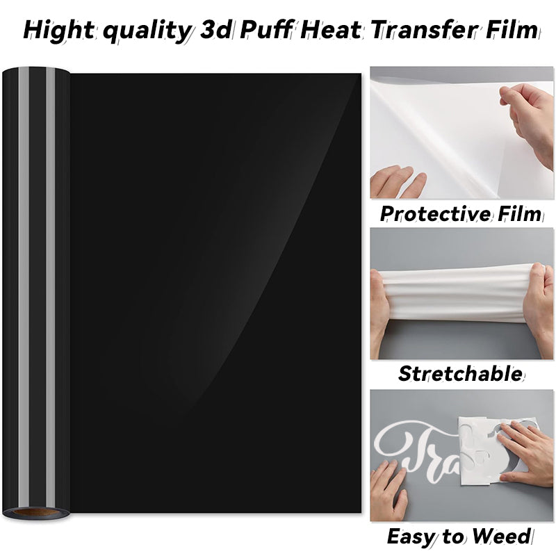 Creatorally 3D Puff Heat Transfer Vinyl