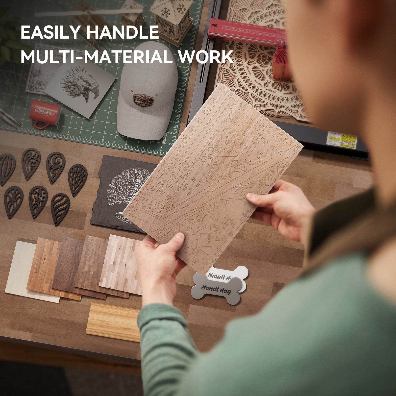 Gravador a laser ATOMSTACK A12 Pro