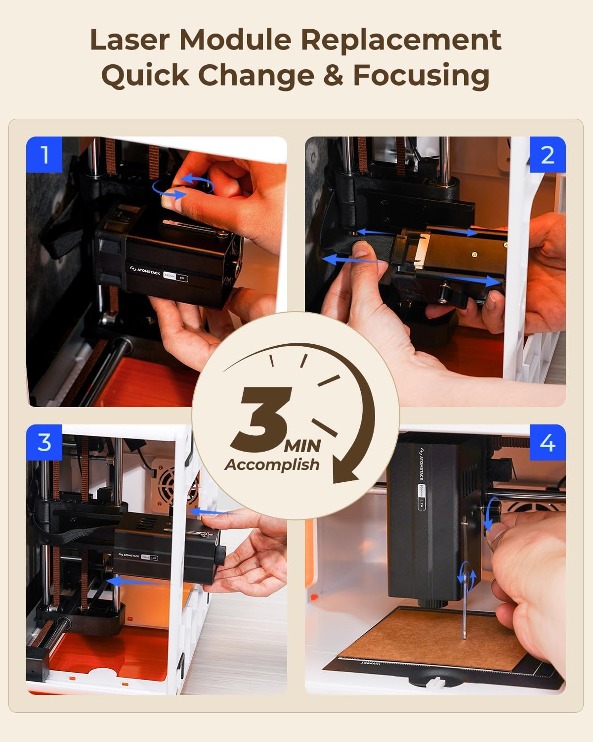 AtomStack P1 Laser Engraver