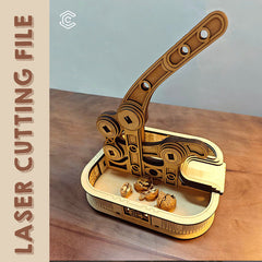 Crack-A-Nut Walnuss-Cracker-Laserschneidedatei 