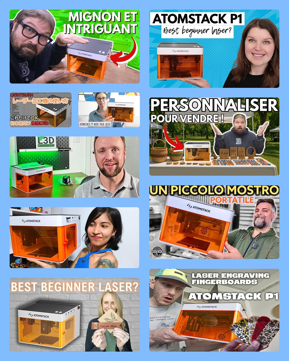 AtomStack P1 Laser Engraver