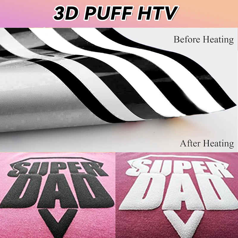 Creatorally 3D Puff Heat Transfer Vinyl