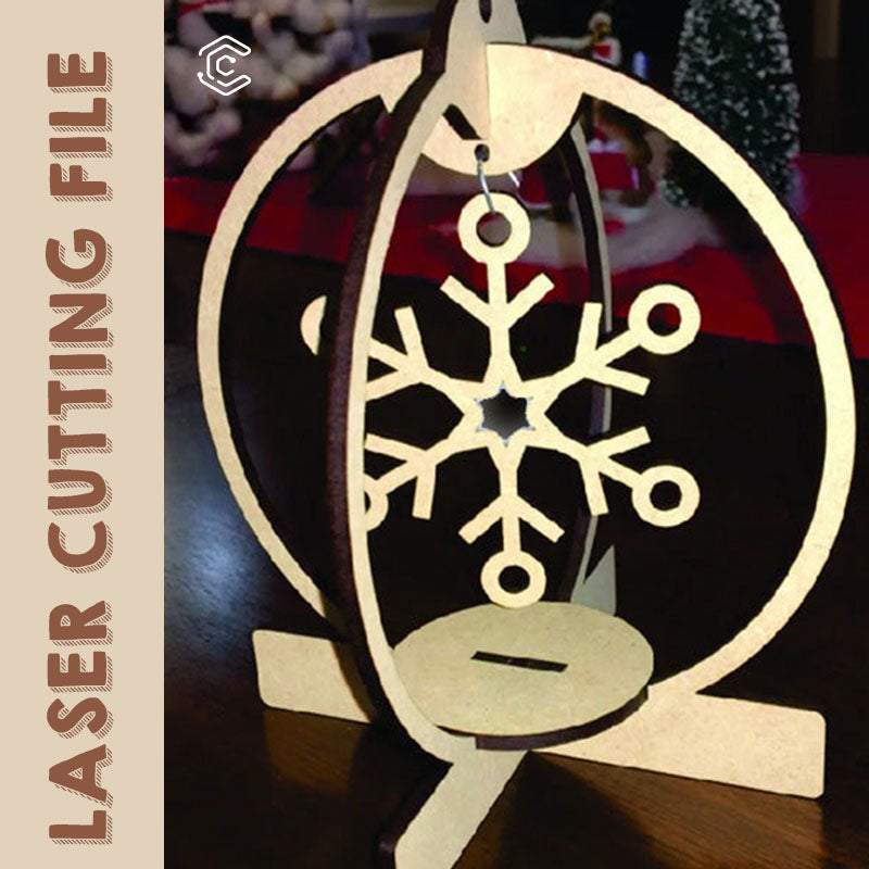 Snowflake ornaments laser cutting file best file for laser cutting laser cut template