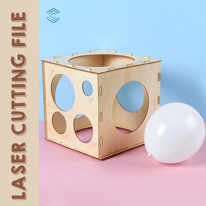 Balloon calibrator laser cutting file – Creatorally