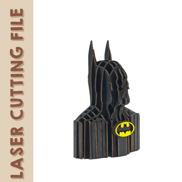 A Gotham Night – Dark Protector Batman 3D Puzzle Laserschneidedatei-Set