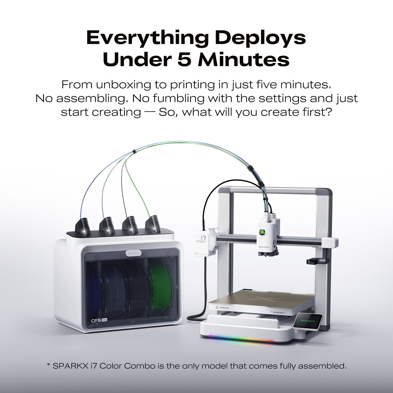 (Pre-Order) SPARKX i7 3D Printer