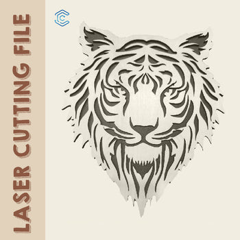 Tiger style laser cutting file laser cutting machine