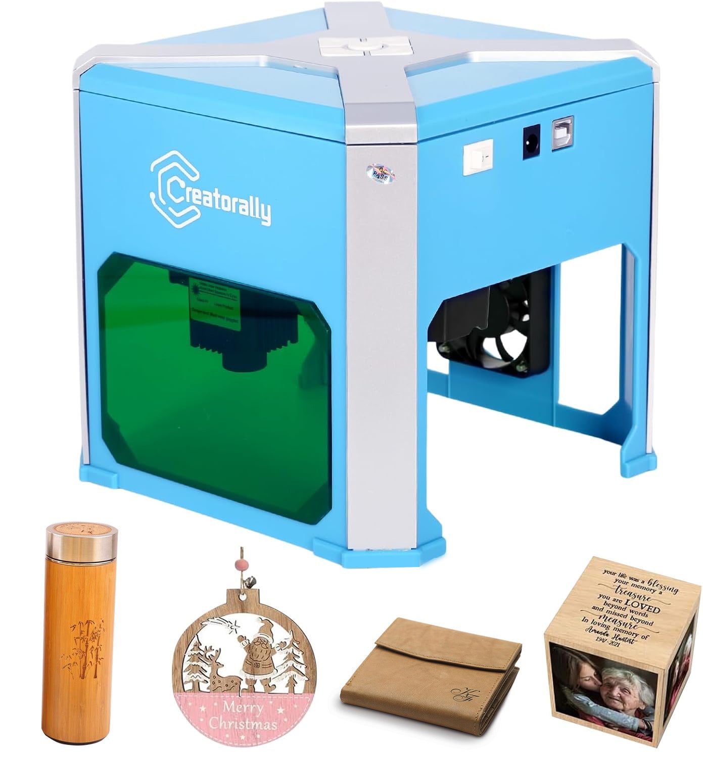 Creatorally K6 Laser Engraver 3000mW 0.05mm Accuracy Support BLUETOOTH Connection