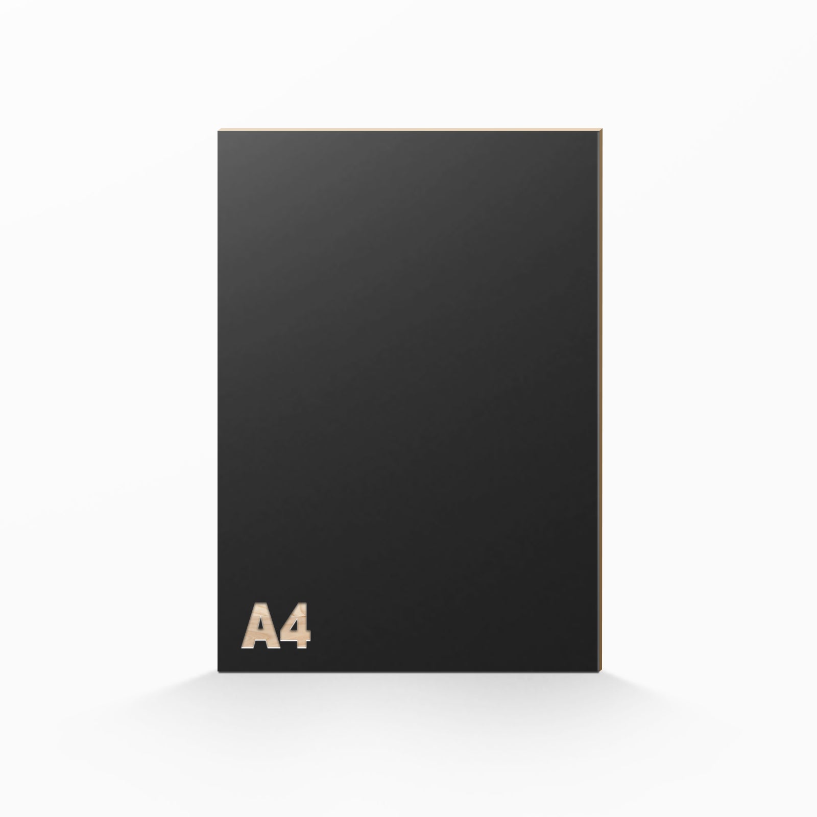 Creatorally Solid-Color Plywood Sheets – 6pcs A4 11.7"x8.27" 3mm, FSC Certified & DIY