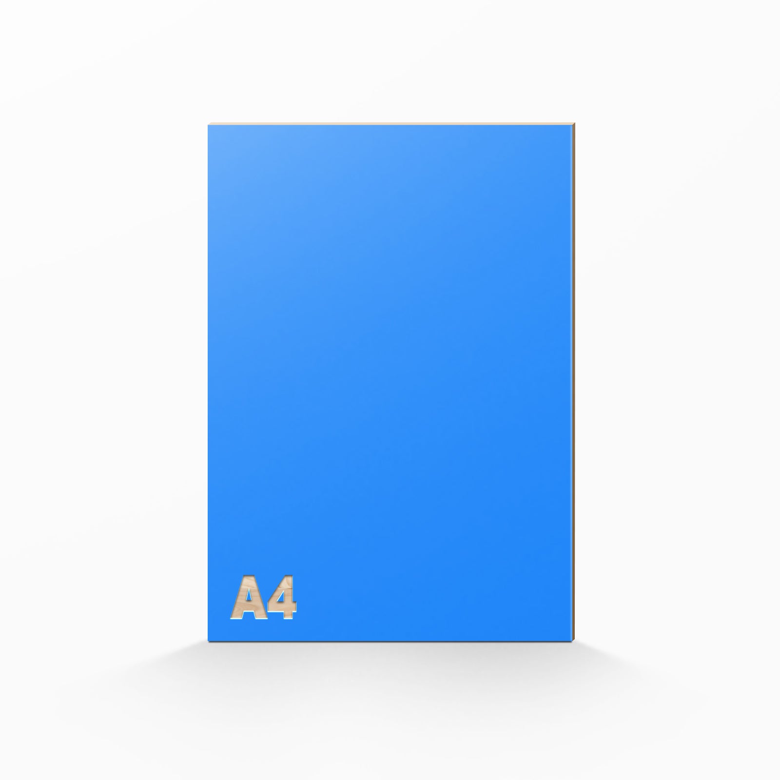 Creatorally Solid-Color Plywood Sheets – 6pcs A4 11.7"x8.27" 3mm, FSC Certified & DIY