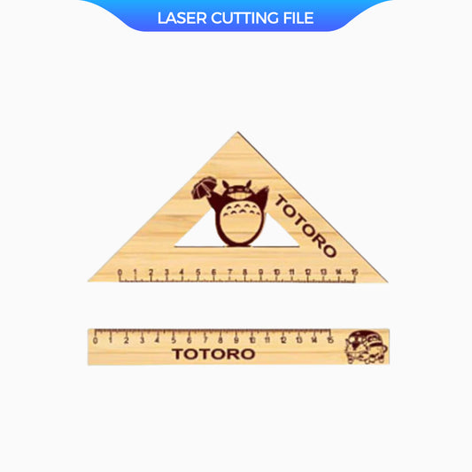 Chinchilla ruler laser cutting file
