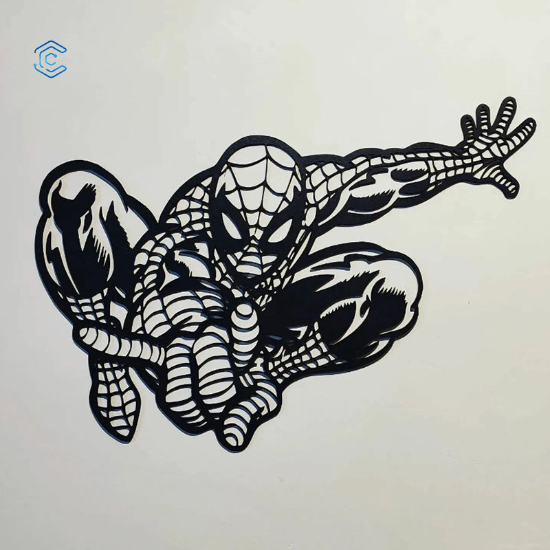 Spiderman wall hangings laser cutting file