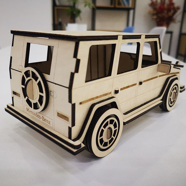 G 500 Geländewagen 3D Puzzle Laserschneidedatei