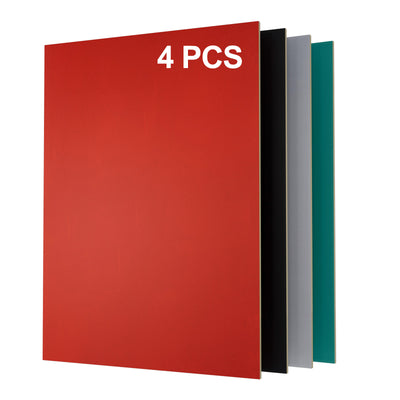 New Product Trial Size - Creatorally Multi-Color Plywood Sheets – 4pcs A4 11.7