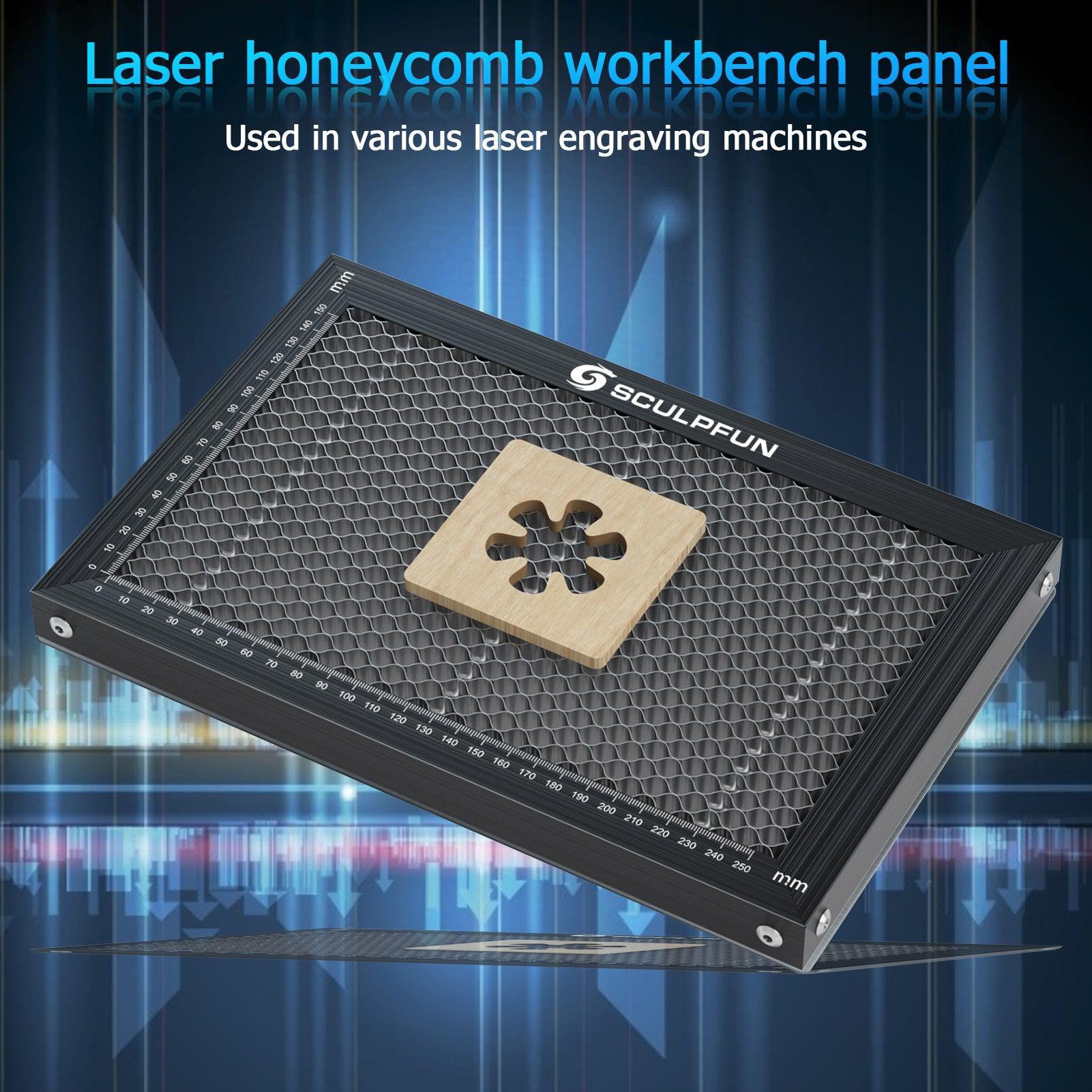 SCULPFUN Laser Cutting Honeycomb Working Table Panel 300x200x22mm - CREATORALLY