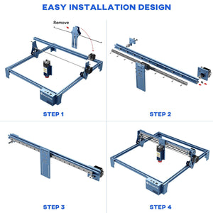 SCULPFUN S6/S9 Laser Engraver High Precision Industrial Grade X-axis Linear Guide Upgrade Kit - CREATORALLY