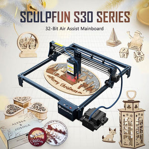 SCULPFUN S30 Pro Max 20W Laser Engraver Automatic Air Assisted Engraving Machine - CREATORALLY