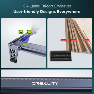 Creality CR-Laser Falcon 10W Laser Engraver Engraving Cutting Machine - CREATORALLY