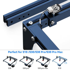 SCULPFUN S10/S30/S30 Pro/S30 Pro Max Laser Engraver Engraving Area Extension Shaft 935x905mm - CREATORALLY