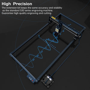 SCULPFUN S30 Series Laser Engraver Area Extension Shaft 935x400mm - CREATORALLY