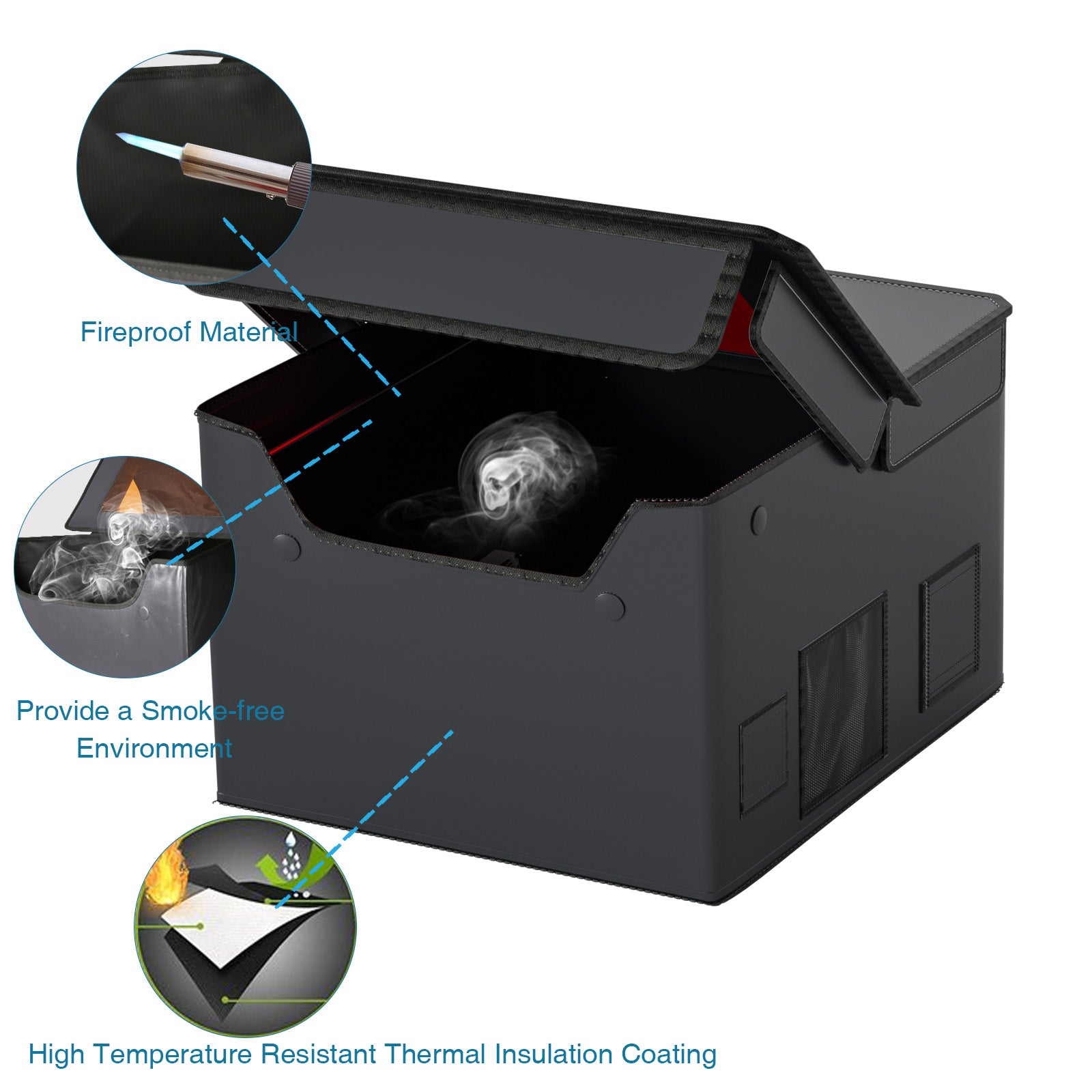 Creatorally Laser Engraving Machine Protective Box Enclosure Dustproof Cover 700x700x460mm - CREATORALLY