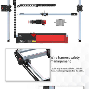 TS2 10W Diode Laser Engraver Auto Focus Engraving Machine 450x450mm - CREATORALLY