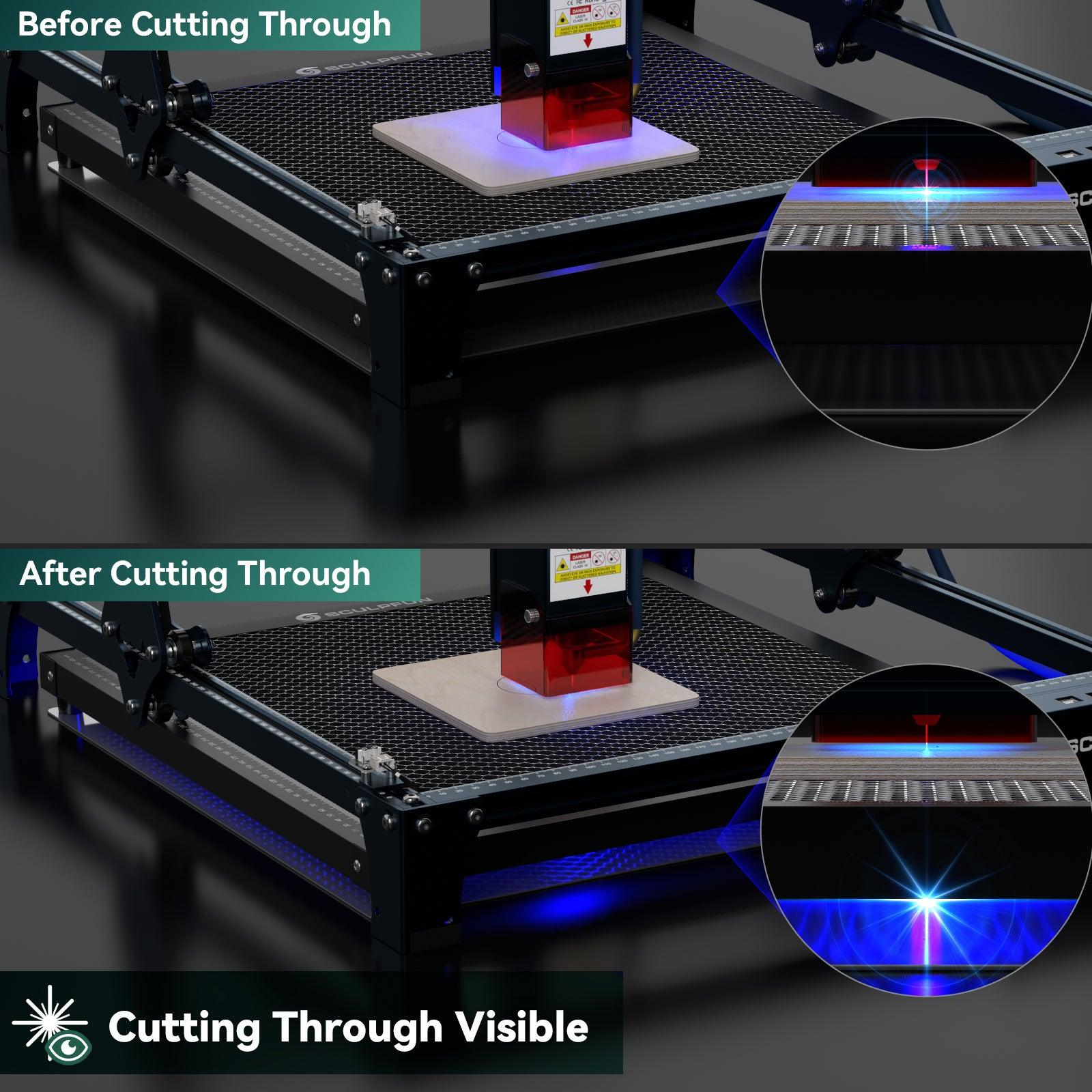 SCULPFUN H3 Laser Cutting Honeycomb Panel Workbench - CREATORALLY