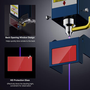 SCULPFUN S30 Ultra 33W Laser Engraver with Automatic Air Assist Replaceable Lens 600x600mm - CREATORALLY