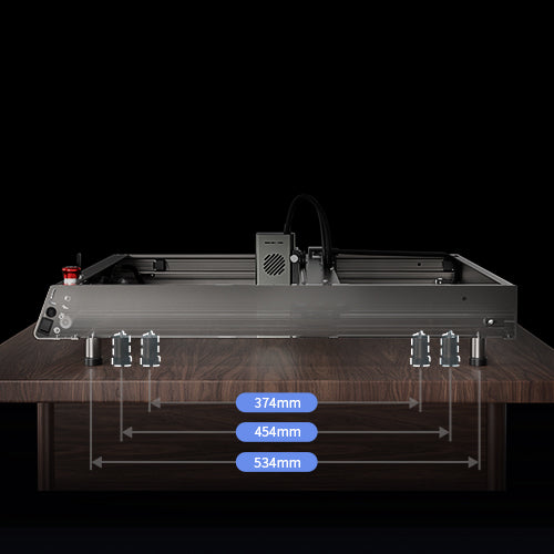 Creality Falcon2 Laser Engraver 40W Engraving Cutting Machine w/30L Air Assist Kit - CREATORALLY