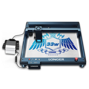 Longer B1 30W Laser Engraver DIY Cutter Engraving Machine with Air Assist 450x440mm - CREATORALLY