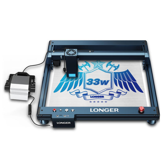 Longer B1 30W Laser Engraver DIY Cutter Engraving Machine with Air Assist 450x440mm - CREATORALLY