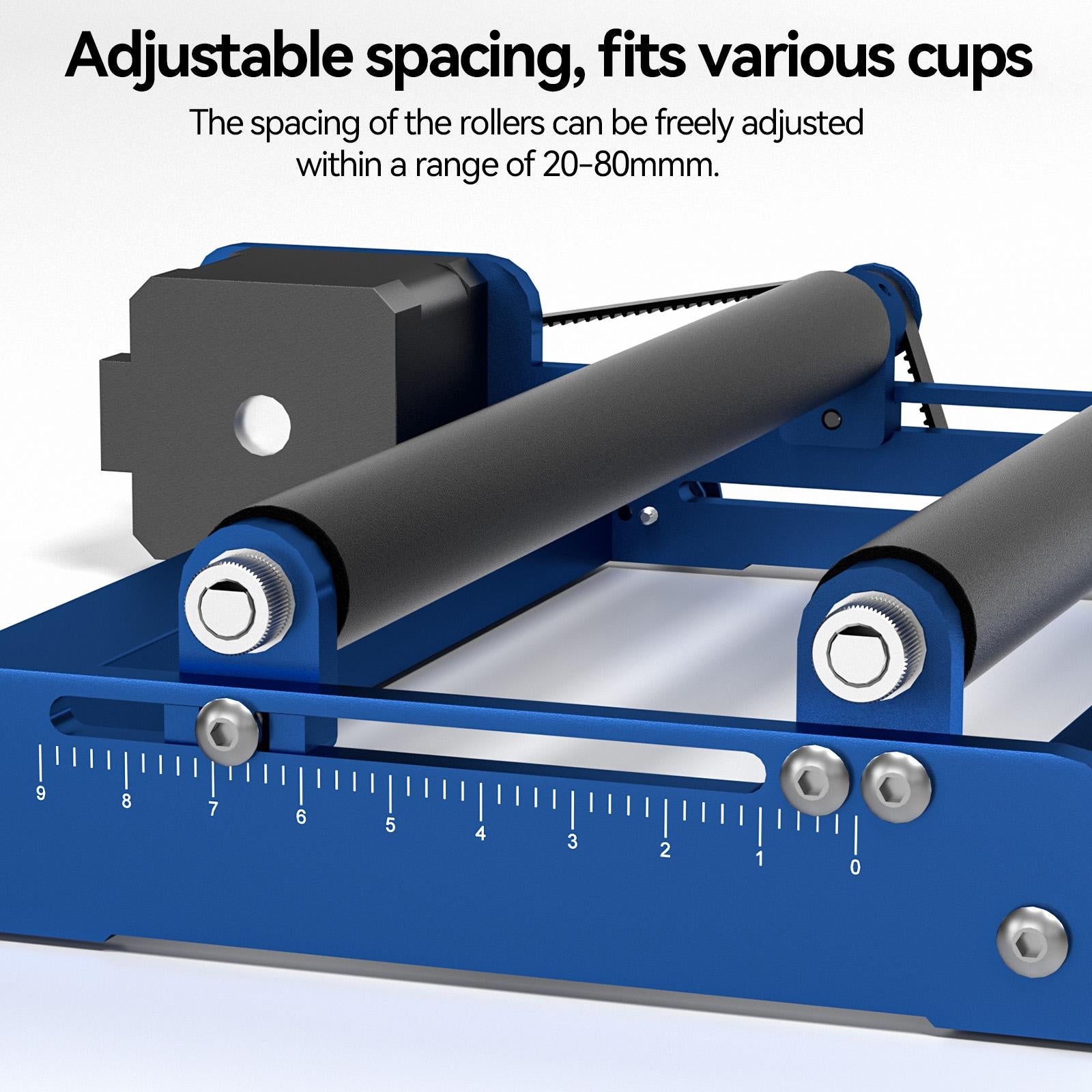 Creatorally Rotary Roller– Compatible with Most Engraving Machines