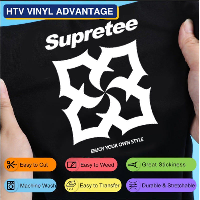 Creatorally Heat Transfer Vinyl 12*8in Package(22pcs)