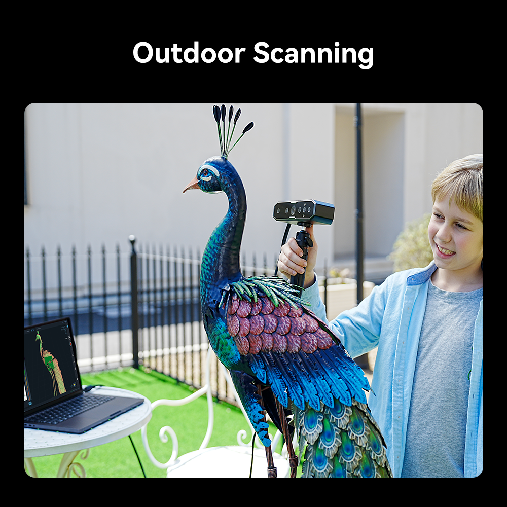 CR-Scan Otter 3D Scanner 0.02mm Creality Accuracy Anti-shaking with Four-lens Stereo Vision(BR)