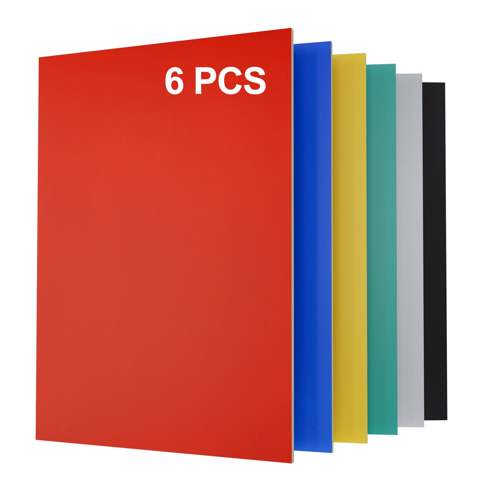 Exclusive to the UK—Creatorally Multi-Color Plywood—6 Sheets, A4 (11.7 inches × 8.27 inches), 3 mm, Late Summer Stock-Up Special