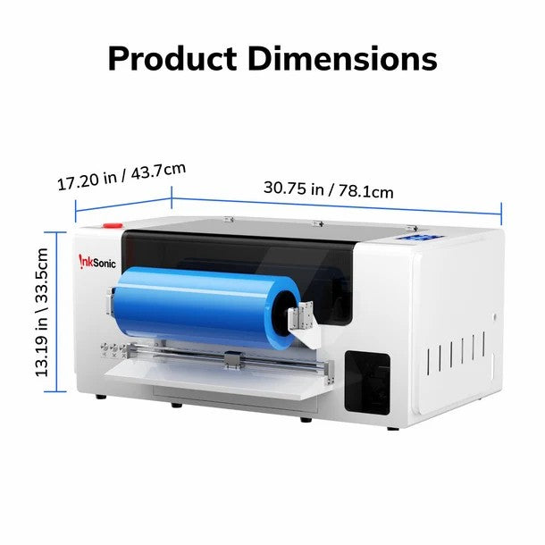InkSonic A3 UV DTF Printer - EU Plug VF13/E13/C13/H13