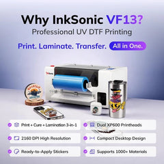 InkSonic A3 UV DTF Printer - EU Plug VF13/E13/C13/H13
