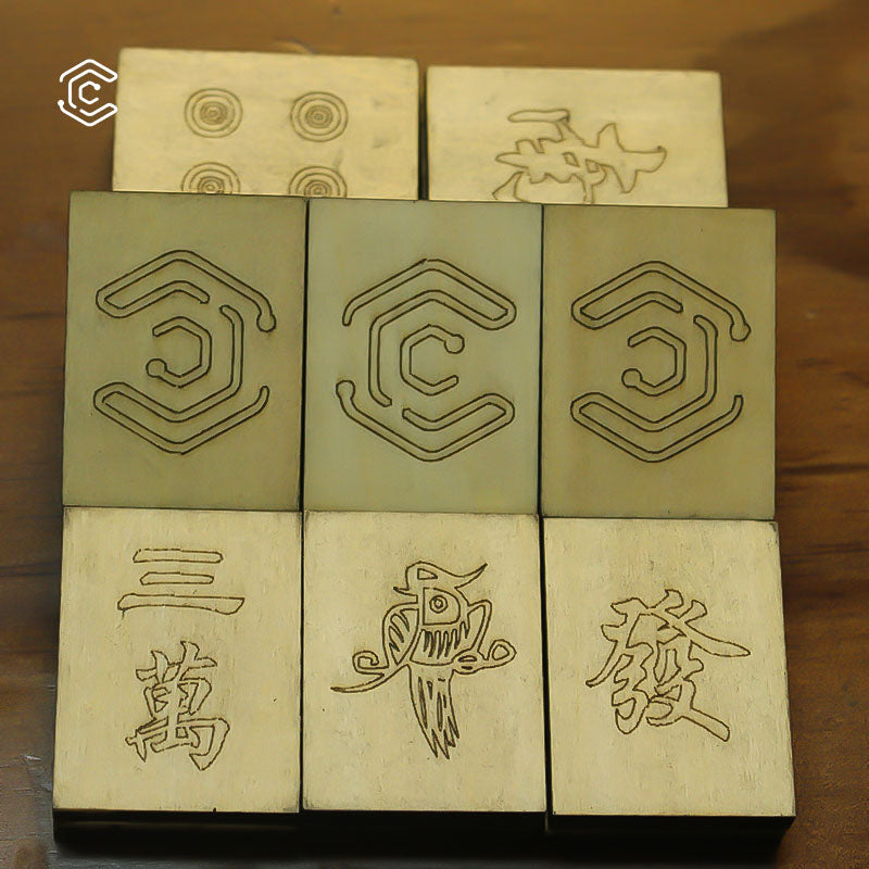 Brainstorm Mahjong laser cutting file