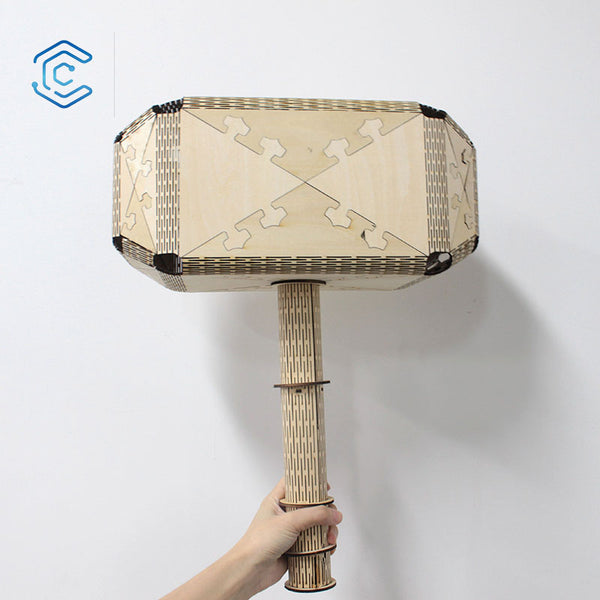 Thors Hammer Mjolnir Laserschneidedatei