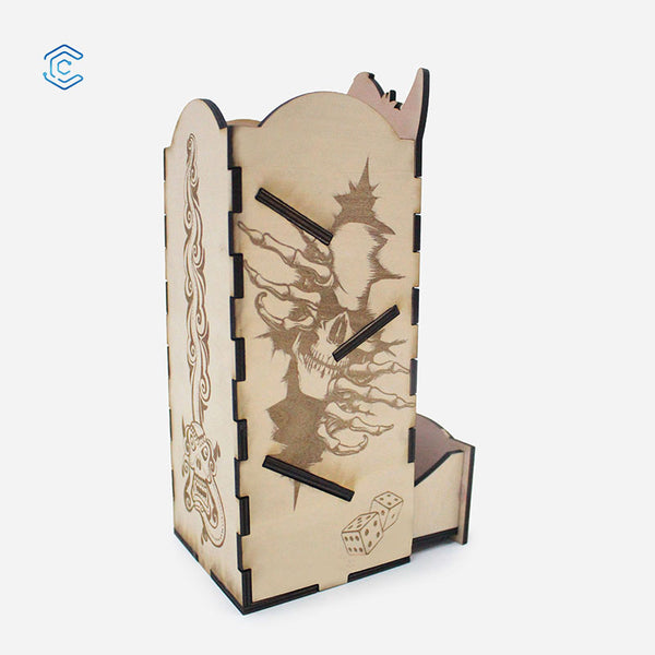 Dice Tower laser cutting file