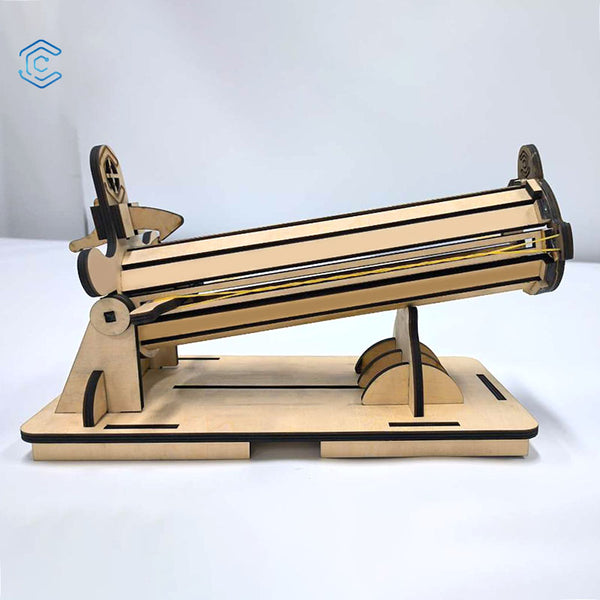 Wooden Artillery Toy laser cutting file