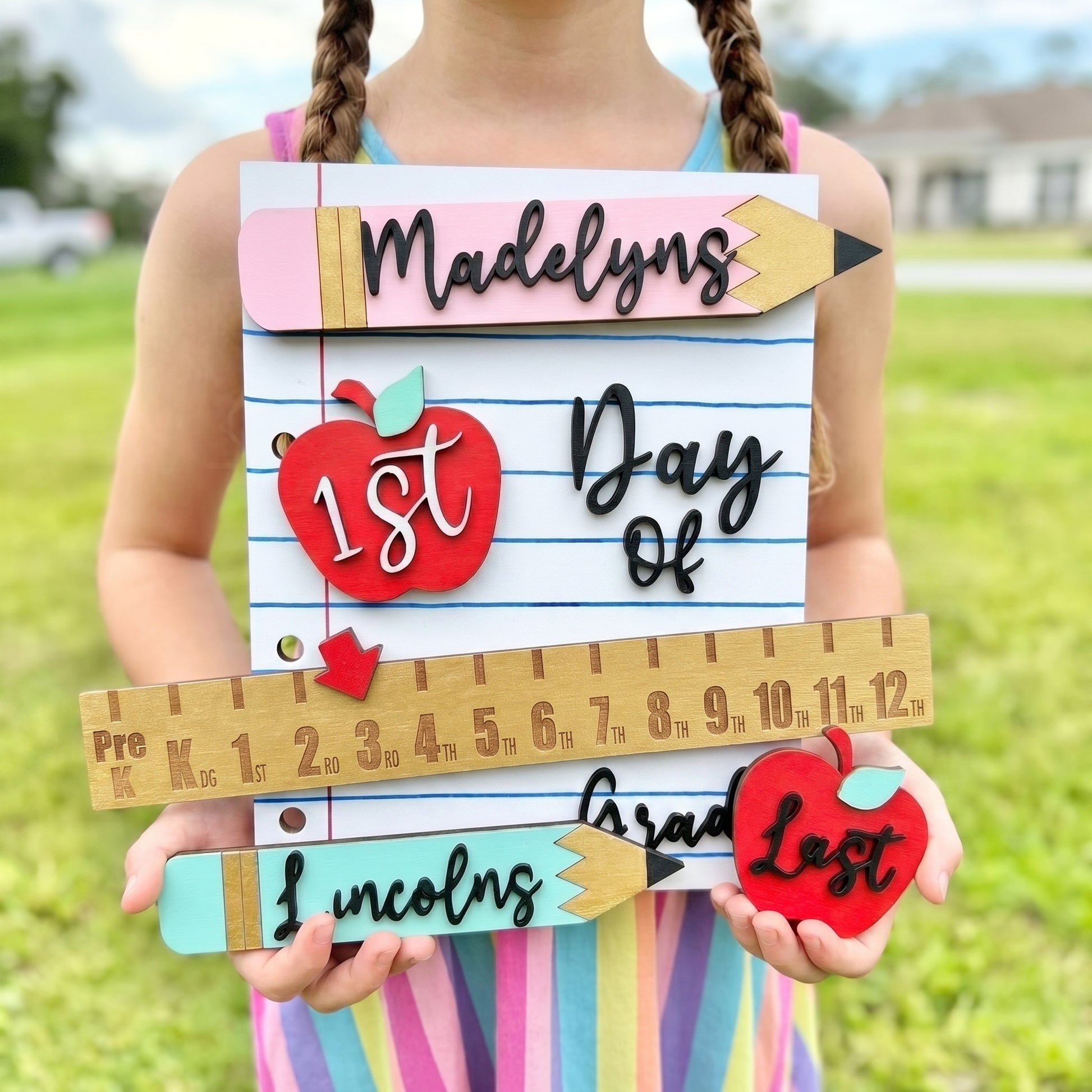 Back-to-School Season - Creatorally  Multi-Color Plywood 26/32-Sheets - 12 × 12 inches, 3 mm, DIY & Laser-Safe