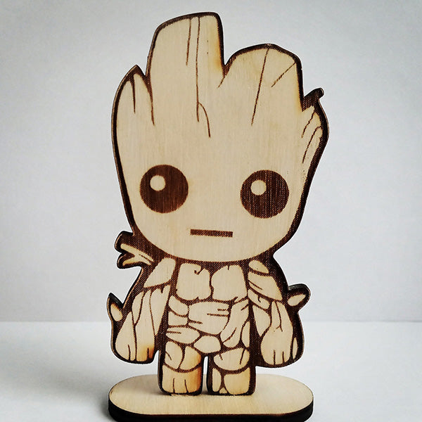 Young Groot engraving laser file