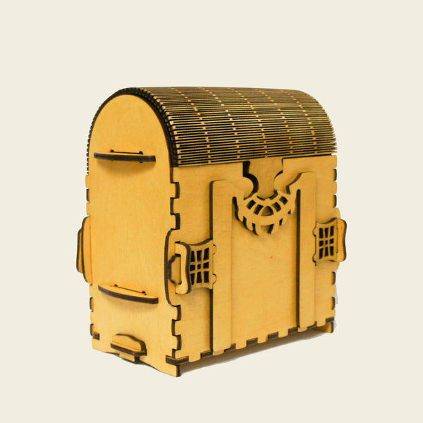 Vintage backpack laser cutting file