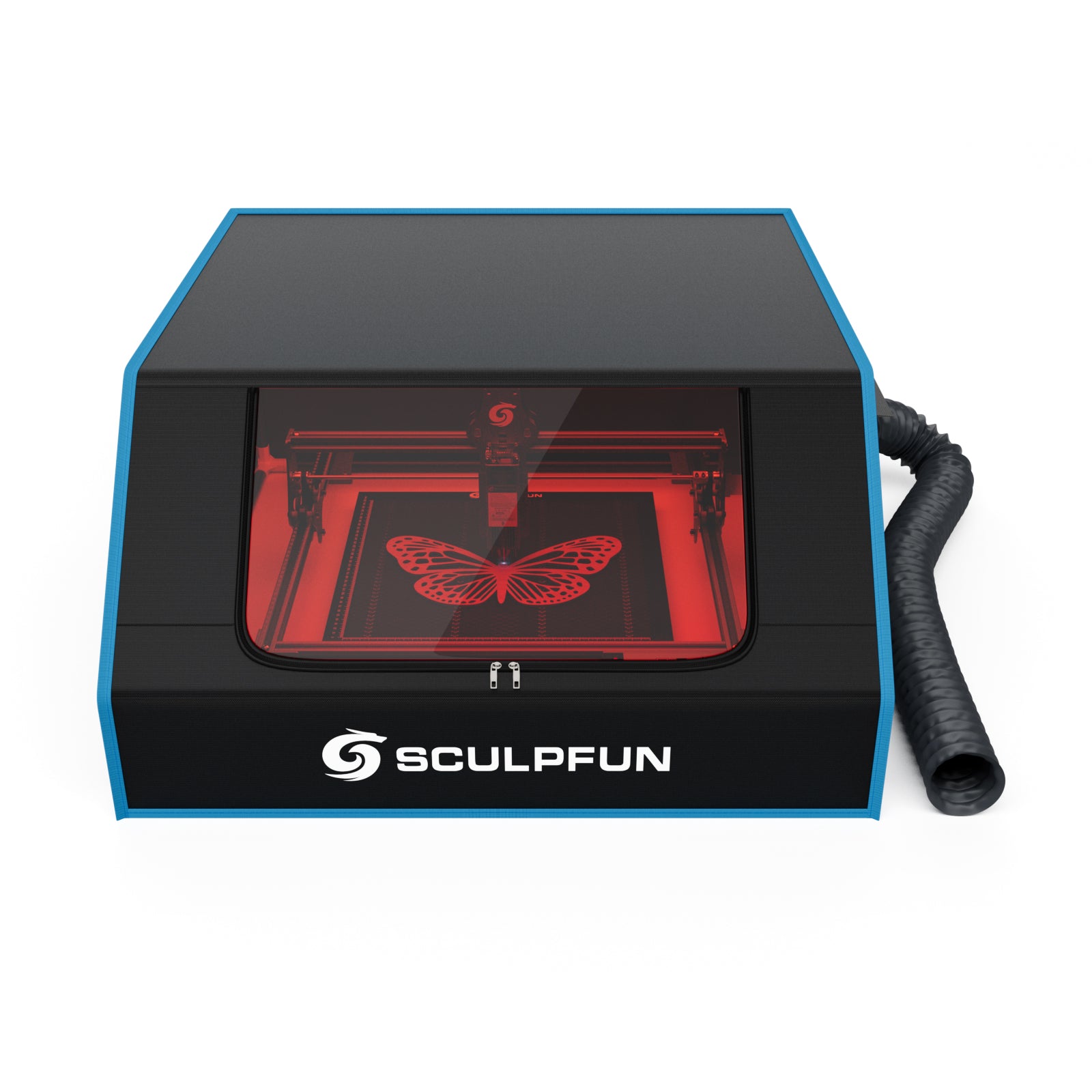 SCULPFUN B1 Enclosure Smokeproof Fireproof Protective Box with Fan for Laser Engraving Machine