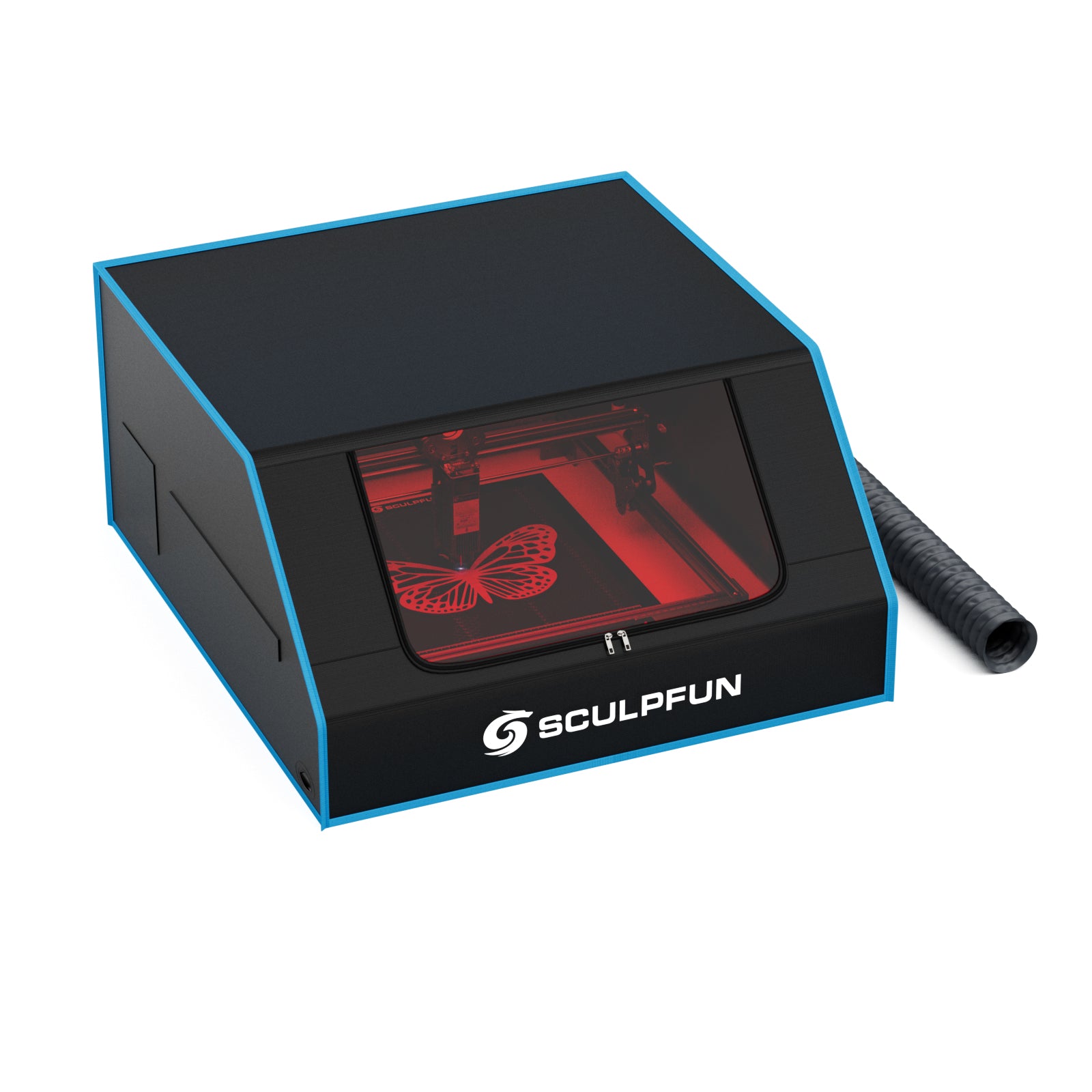 SCULPFUN B1 Enclosure Smokeproof Fireproof Protective Box with Fan for Laser Engraving Machine