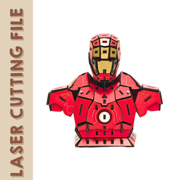 iron man helmet 3d puzzle Iron Man 3D Puzzle Bust
